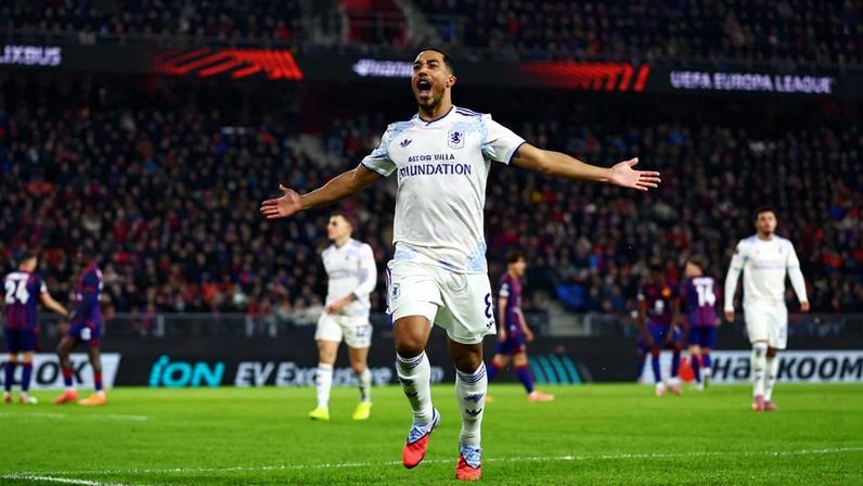 Aston Villa vence em Basileia e mantém-se no grupo de líderes