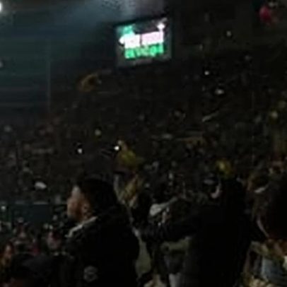 Betis regista chuva de peluches durante o jogo