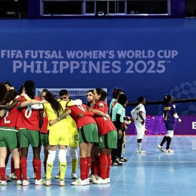 Portugal enfrenta Argentina nas meias-finais do Mundial de futsal