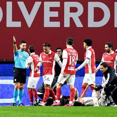 Diretor de comunicação do SC Braga critica a arbitragem do jogo com o Benfica
