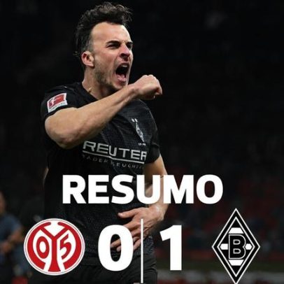 Autogolo permite regresso do M'gladbach às vitórias na Bundesliga