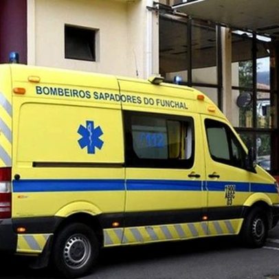 Queda na via pública deixa um ferido