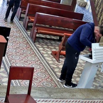 Furto de esmolas na Capela de Nossa Senhora das Dores no Dia de Natal