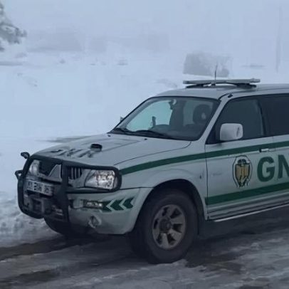 Três jovens resgatados na Serra da Estrela