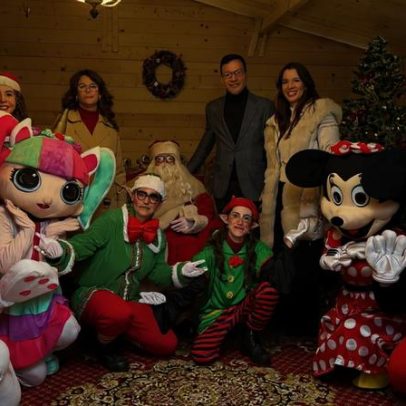 Casa do Pai Natal em Amarante recebe famílias no Rossio até 23 de dezembro