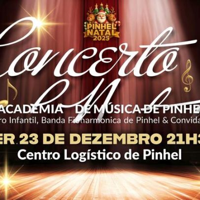 Concerto de Natal 2025 em Pinhel com Academia, Banda, Coro Infantil e Convidados