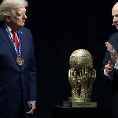Donald Trump recebe o primeiro Prémio da Paz da FIFA
