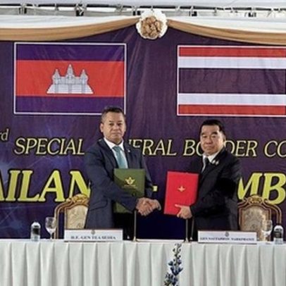 UE felicita acordo de cessar-fogo entre Tailândia e Camboja