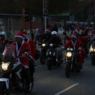 Setúbal recebe Desfile de Pais Natal Motard neste sábado