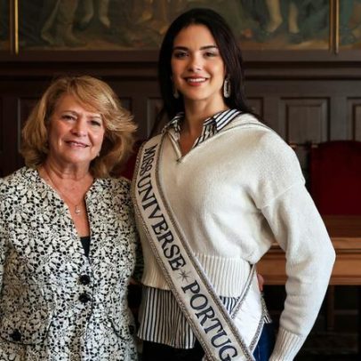 Miss Universo Portugal foi recebida nos Paços do Concelho de Setúbal