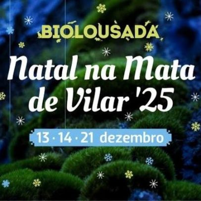 Eventos de Natal na Mata de Vilar promovem natureza com oficinas, contos e música