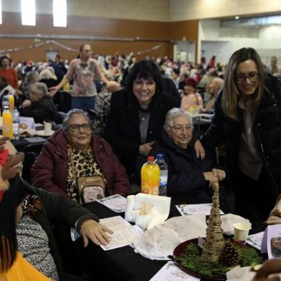 Festa de Natal em Febres reúne cerca de 900 seniores