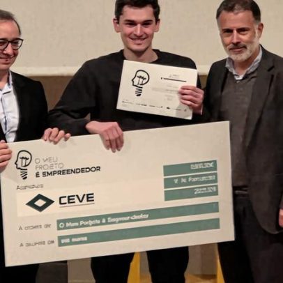 Aluno da CIOR vence o concurso "O meu projeto é empreendedor"