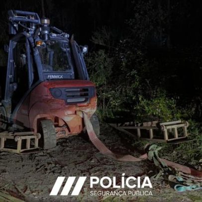PSP da Marinha Grande recupera máquina industrial furtada