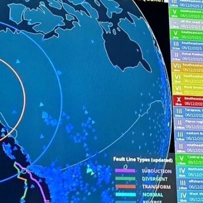 Terremoto de magnitude 7,0 em região remota na fronteira Alaska-Canadá