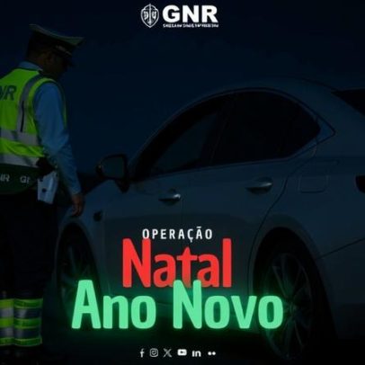 Operação de Natal e Ano Novo da GNR arranca hoje