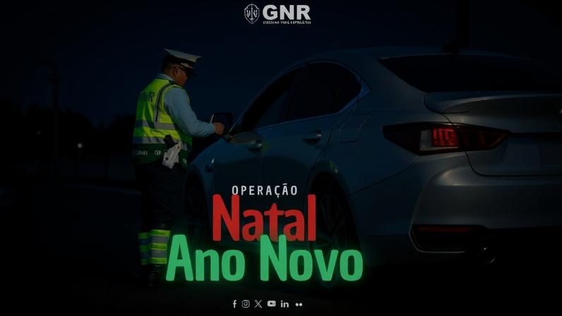 Operação Natal e Ano Novo da GNR arranca hoje