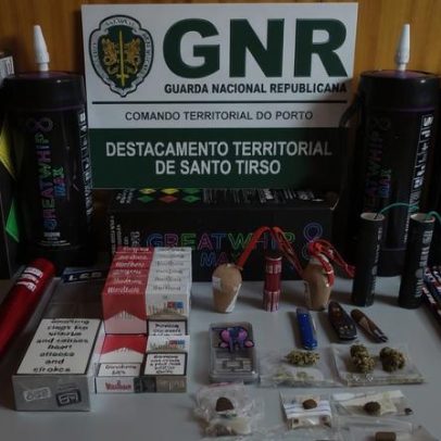 Fiscalização encerra com seis detenções e apreensão de armas em Roriz, Santo Tirso