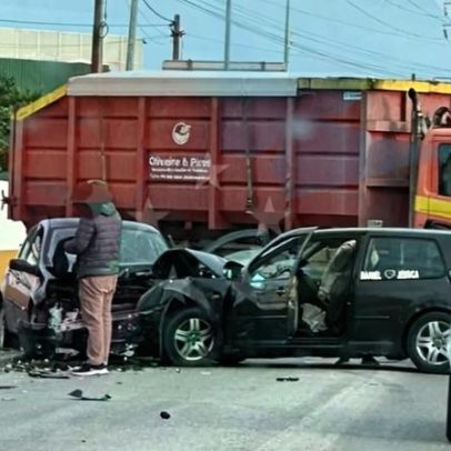Quatro feridos, um grave, em acidente na Golegã