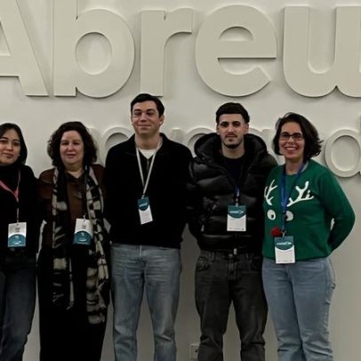 Alunos de Vila Franca de Xira na final da Mini COP com Terraço Verde