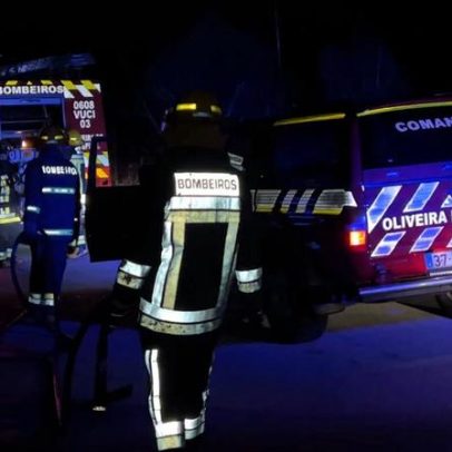 Incêndio atinge anexo agrícola em Oliveira do Hospital