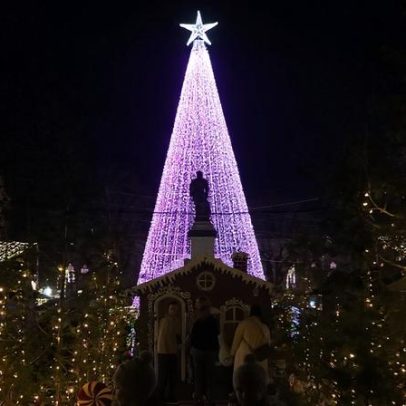 Luzes de Natal acendem-se em Paredes para a temporada festiva