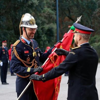 Nuno Brito toma posse como comandante dos Bombeiros Voluntários de Lordelo