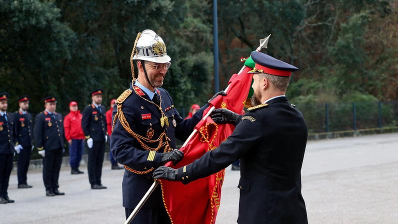 Nuno Brito tomou posse como comandante dos Bombeiros Voluntários Lordelo