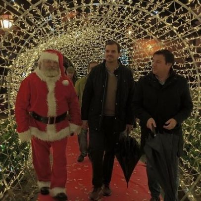 Parque dos Sonhos de Natal espalha luz e magia na Chamusca