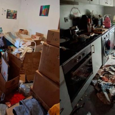 Polícia encontra menor de oito anos trancada em quarto cheio de lixo e dejetos