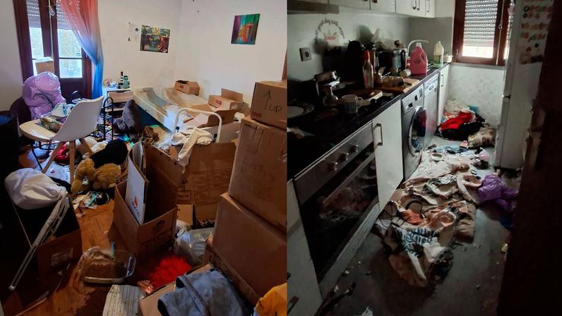 PSP de Santarém encontra menor de oito anos trancado em quarto cheio de lixo e dejetos animais