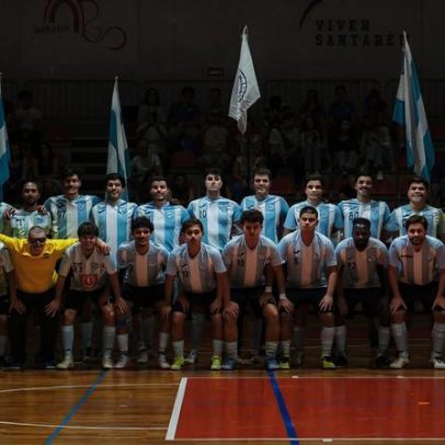Seniores do Vitória de Santarém despedem-se da Taça de Portugal de Futsal