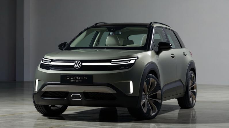 VW antecipa o próximo SUV compacto elétrico com o ID.Cross