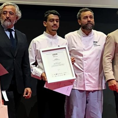 Aluno de Salvaterra vence a Final Nacional do Jovem Talento da Gastronomia 2025