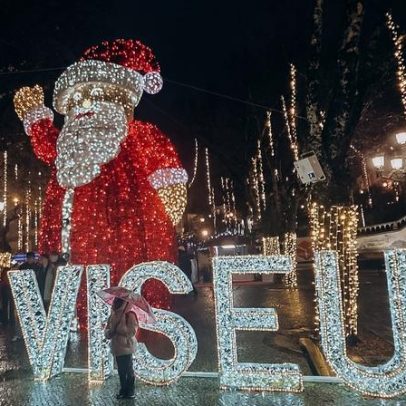 Viseu acende luzes de Natal na Praça da República