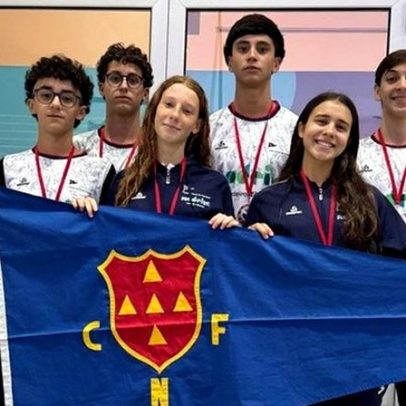 Nadadores juvenis do Clube Naval do Funchal brilham novamente no Algarve