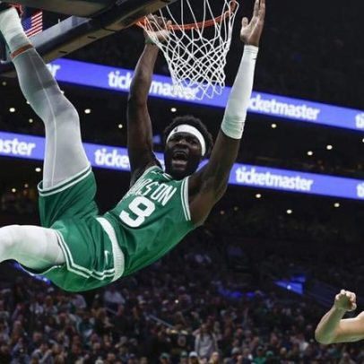 Neemias teve papel importante na vitória dos Celtics sobre os Lakers