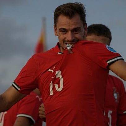 Goleador com passagem pelo Benfica, destaque na distrital e no futebol de praia
