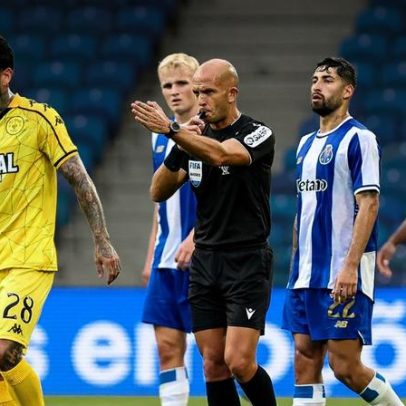 Indignação no Dragão com nomeação de Luís Godinho ao Tondela-FC Porto