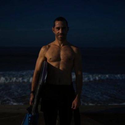 Manuel Centeno faz da vida no mar e nas ondas e dedica-se ao bodyboard