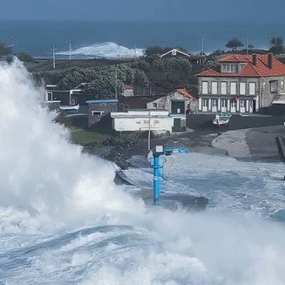 Mau tempo provoca 30 ocorrências em quatro ilhas dos Açores