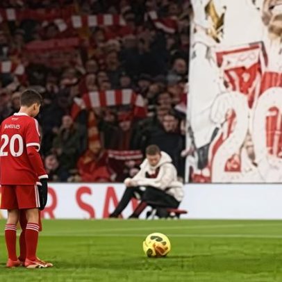 Anfield recebe duelo entre Van Dijk e filhos de Diogo Jota