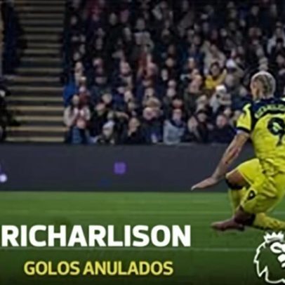VAR anula dois golos a Richarlison