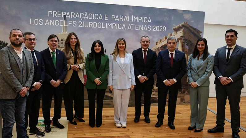 Governo e comités formalizam contratos-programa para Los Angeles-2028 e Atenas-2029 (foto COP)
