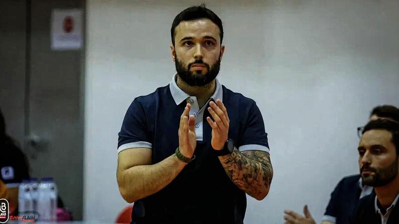 Pedro Grenha, treinador de basquetebol do SC Braga (FPB)