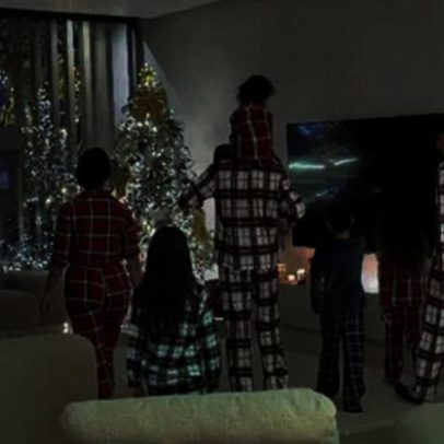 Cristiano Ronaldo passa o Natal em Riade com a família ao som de Last Christmas