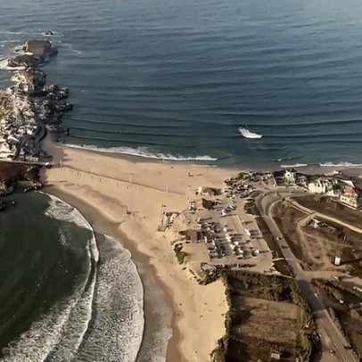 Baleal: litoral com o mar bem próximo, destino popular de surf