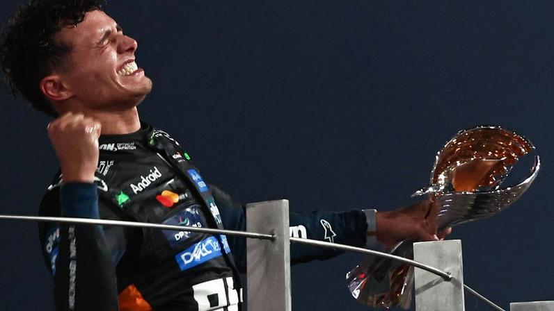 Lando Norris conquistou o primeiro título mundial da carreira - Foto: IMAGO
