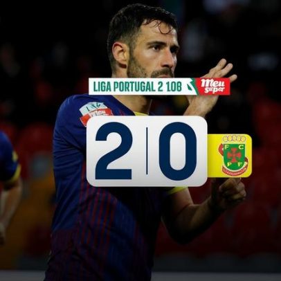 Chaves vence Paços de Ferreira e sobe ao terceiro lugar