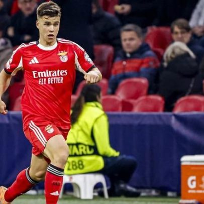 Dahl destaca-se a nível mundial numa estatística do Benfica